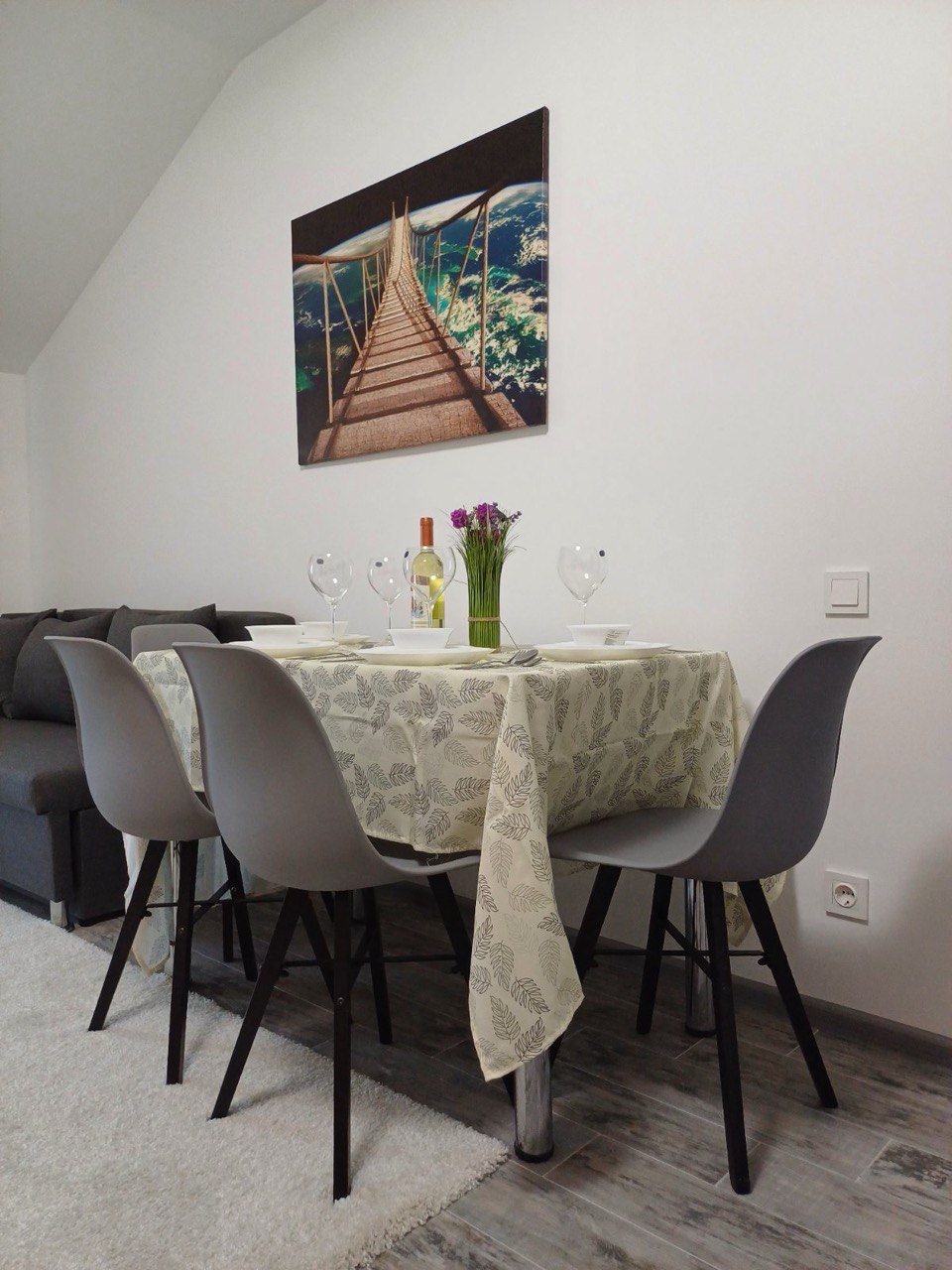 Квартира 49 м² с двумя спальнями